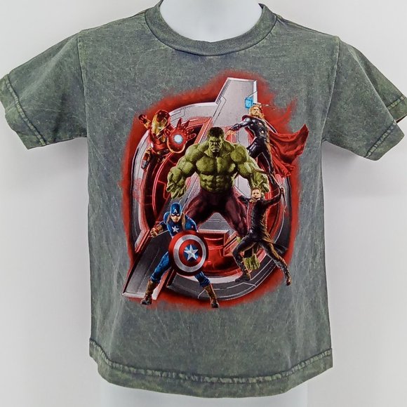 Marvel Avengers Boys T-Shirt Small 6/7 - Picture 1 of 3